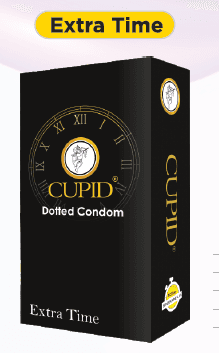 Cupid Extra Time Dotted Condoms